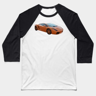 Lamborghini - Orange - Exotic Cars Baseball T-Shirt